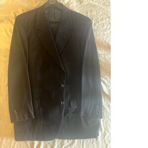 Oxxford Clothes Black Cashmere suit